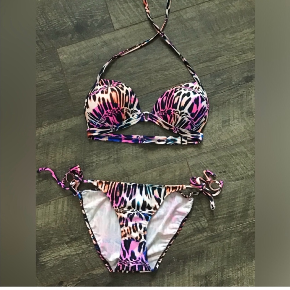 VENUS Multicolor Animal Print Bikini
